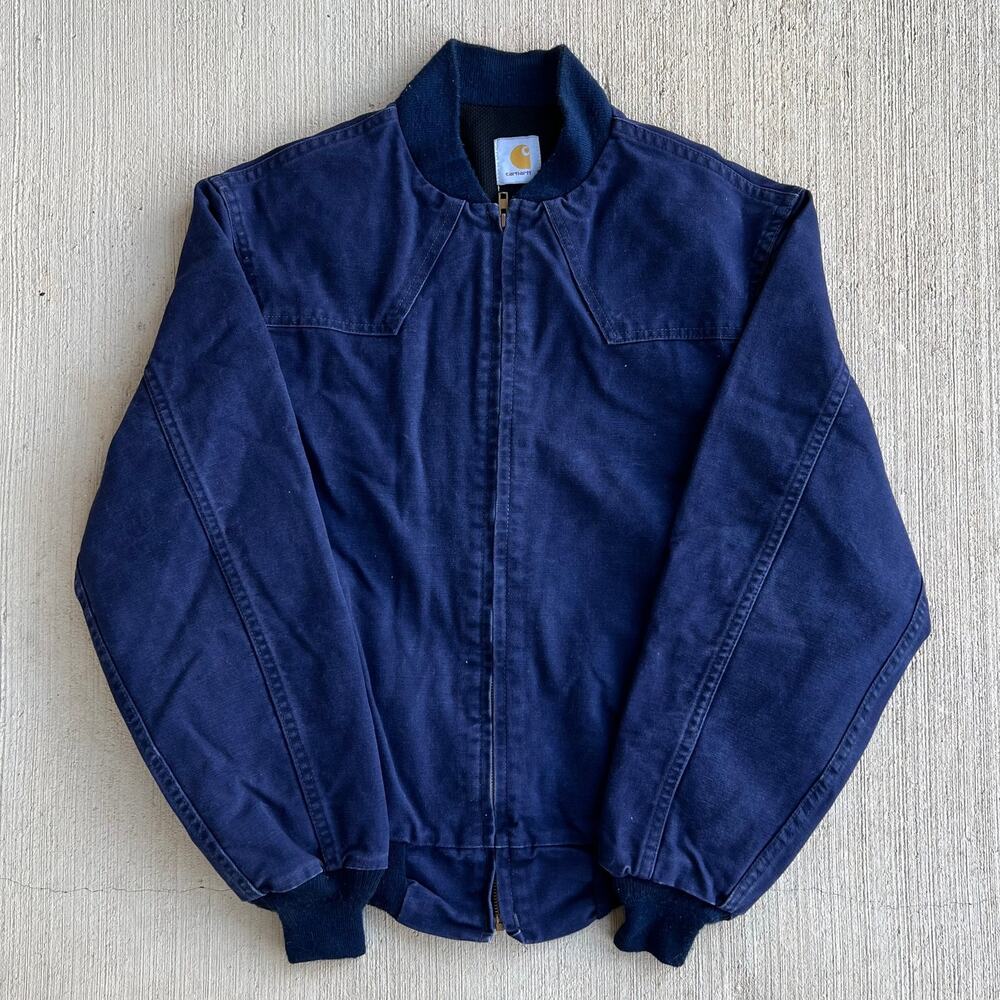 Carhartt blue Santa Fe work wear jacket